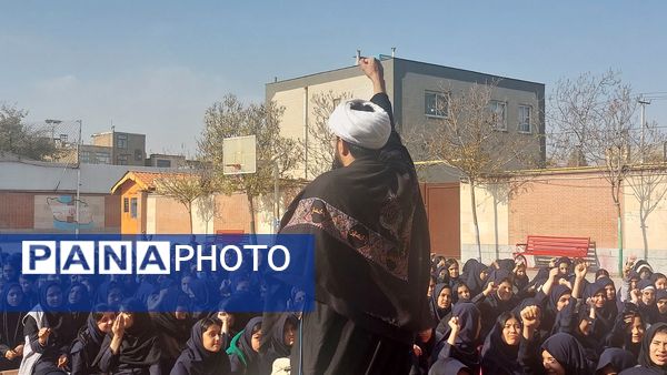 یادوراه شهادت حضرت فاطمه زهرا در مدرسه هوشیار