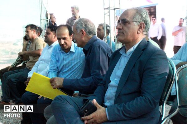  افتتاح طرح آبرسانی روستای هوتک