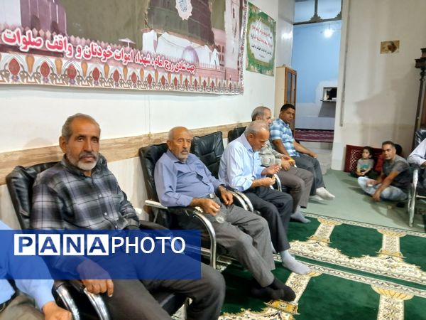 یادواره شهدای شهرستان خلیل‌آباد در مسجد نبی 