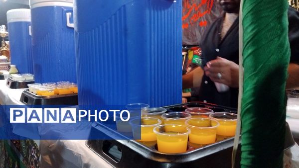 موکب‌های عزاداری‌، پذیرای عزاداران حسینی بودند