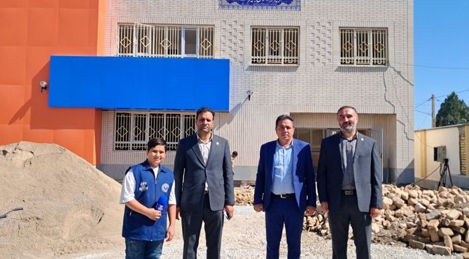 افتتاح مدرسه ۱۲ کلاسه بصیرت آشخانه تا مهرماه