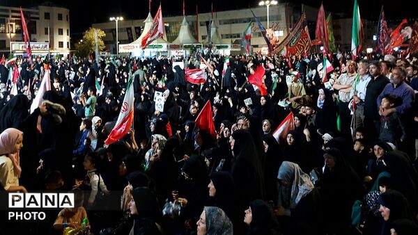 مراسم «اربعین قرآنی‌ترین رهبر جهان اسلام» در میدان شهدا مشهد 