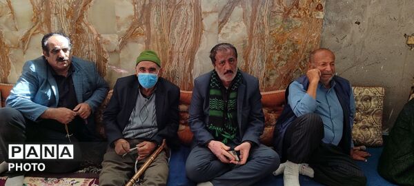 مراسم عزاداری شهادت قائد امت در روستای شیرمرد