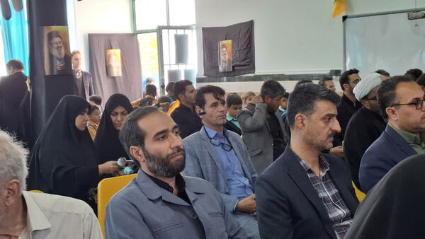 آیین افتتاح طرح توسعه سه کلاسه دبستان شهید مفتح روستای صرم