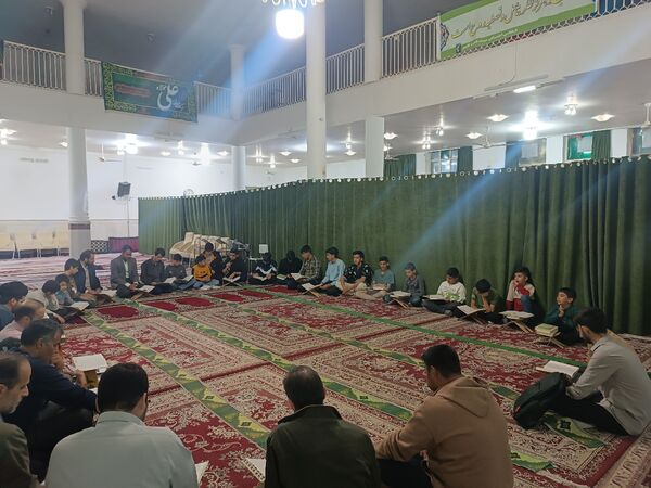 محفل انس با قرآن کریم در کاشمر 
