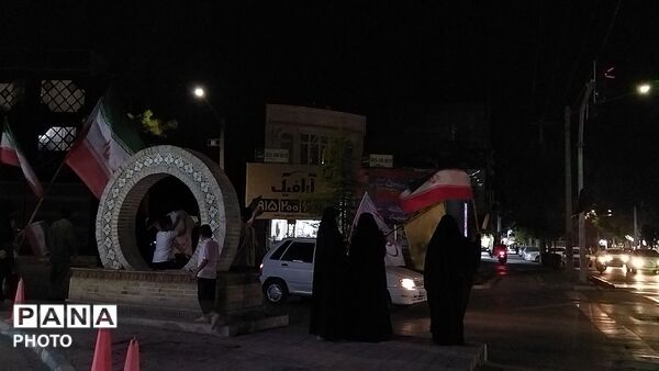 گذری بر اجتماع روبه روی  موکب قمر بنی هاشم در نود و چهارمین شب 
