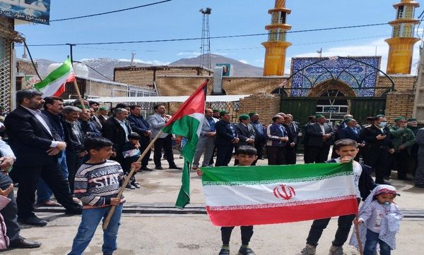 راهپیمایی روز جهانی قدس در شهر بار