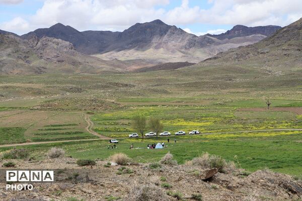 آیین باستانی سیزده بدر رشتخوار در روز طبیعت از قاب خبرنگاران پانا