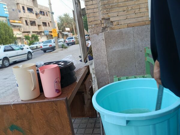 سوگ خورشید خراسان در حاجی‌آباد عزاداری شهادت امام رضا(ع)