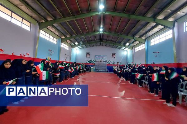 افتتاحیه المپیاد ورزشی درون مدرسه‌ای در منطقه کهریزک 