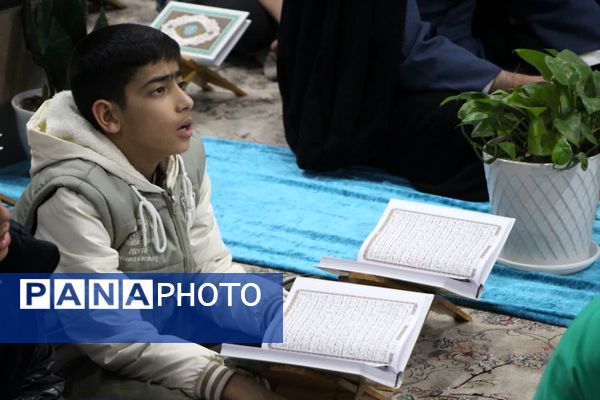 میزبانی امامشهری‌ها از قاری نوجوان کشوری در محفل قرآنی مسجد امام رضا (ع)