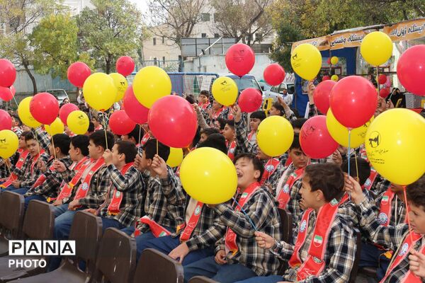آیین افتتاحیه طرح ملی «با انرژی‌ها» در دبستان معلم اردبیل