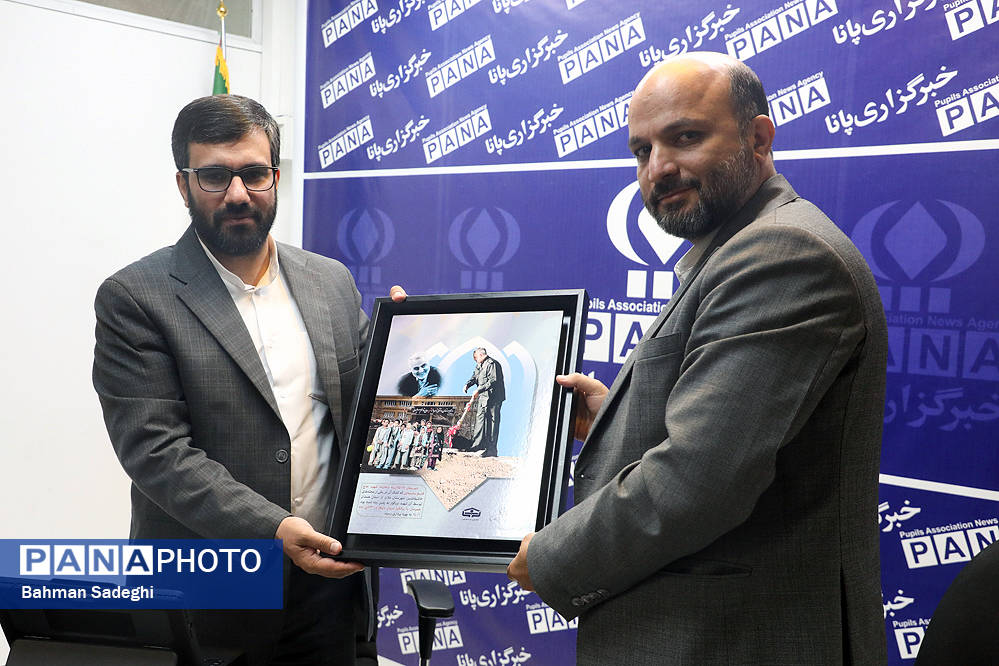 بازدید رئیس سازمان نوسازی، توسعه و تجهیز مدارس کشور از خبرگزاری پانا