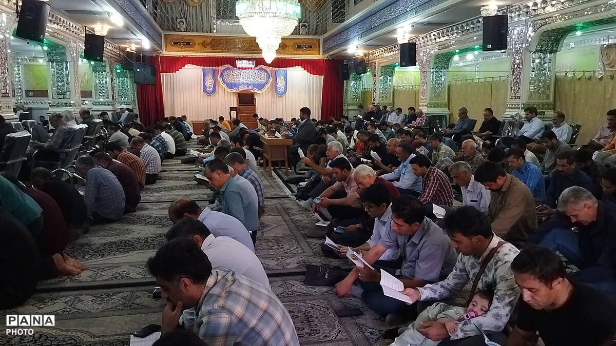 قرائت دعای عرفه در مهدیه نیشابور-۲