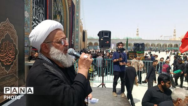 عزاداری سالروز شهادت امام حسن عسگری(ع) در مسجد جمکران