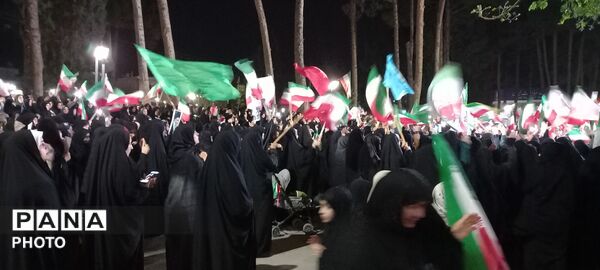 راهپیمایی از جنس انتقام و اقتدار در شهرستان خلیل آباد