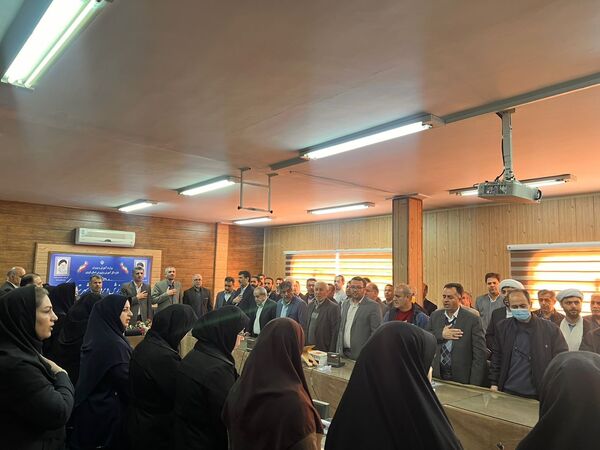جلسه تودیع و معارفه رئیس آموزش و پرورش شهرستان آبیک