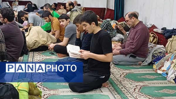 برگزاری اعتکاف دانش‌آموزی در مسجد رسول اکرم (ص)