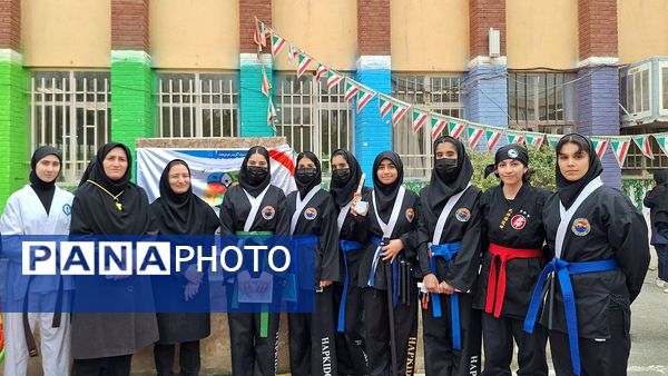 المپیاد ورزشی درون مدرسه‌ای در دبیرستان فاطمیه‌ ناحیه یک کرج