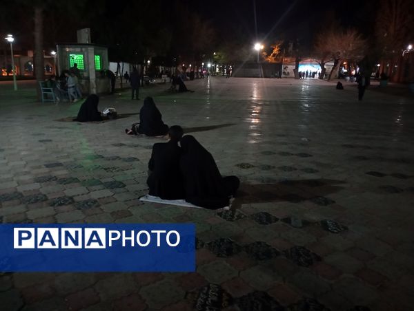 برگزای مراسم شب قدر و نوزدهم ماه رمضان در امامزاده سید حمزه کاشمر