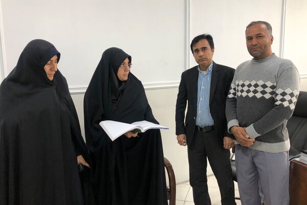 بازدید سرگروه کیفیت بخشی فعالیت‌های پرورشی از مدارس ناحیه دو شهرری 