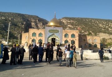 مراسم پیاده روی جاماندگان اربعین حسینی در شهر ایوان برگزار گردید 