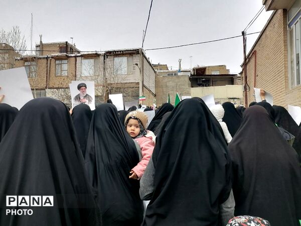 راهپیمایی روز جهانی قدس در شهر بار نیشابور