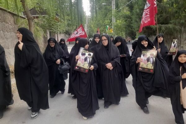 آتش عشق به امام حسین در روستای آتشان شهرستان فیروزکوه
