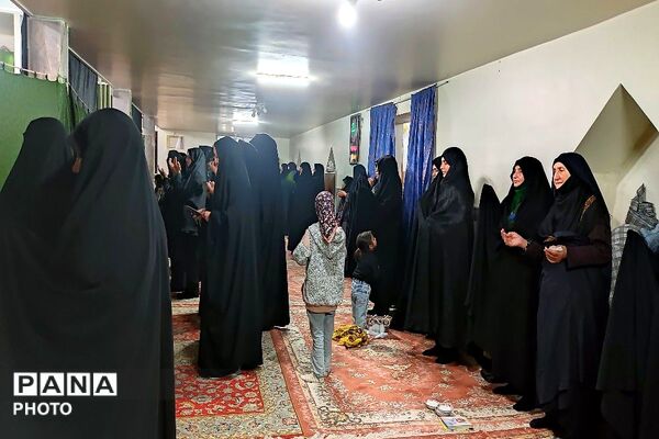 مراسم شهادت قائد امت در شهر بار نیشابور