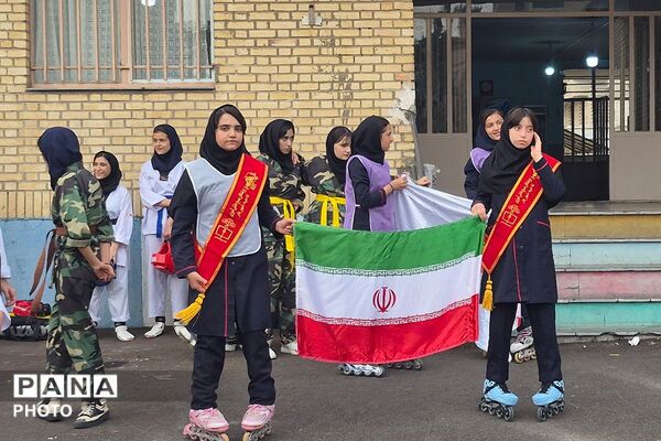 المپیاد ورزشی درون‌مدرسه‌ای؛ نشاط و رقابت در دبیرستان دخترانه بعثت ۲ 