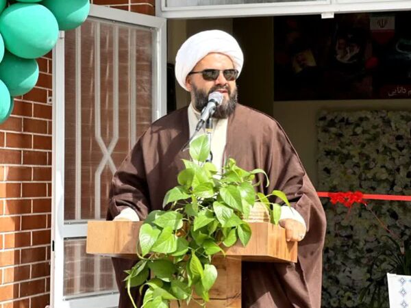  افتتاحیه مدرسه ۶ کلاسه نسیم دانایی روستای فدافن