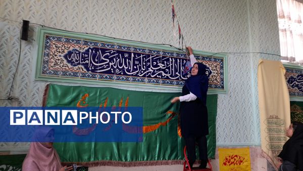 سفره مهدویت مدرسه شهدای اقتدار ناحیه 2 کرج