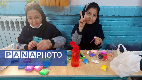 ماها منظر‌ه‌ای زیبا از هنرمندی دانش‌آموزان مدرسه ساره