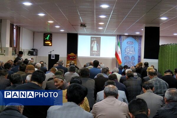 مراسم شهادت رئیس جمهور شهید سید ابراهیم رئیسی در شهر درق 