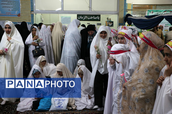 جشن ازدواج مسجدی 132 زوج‌ جوان در قم- 1