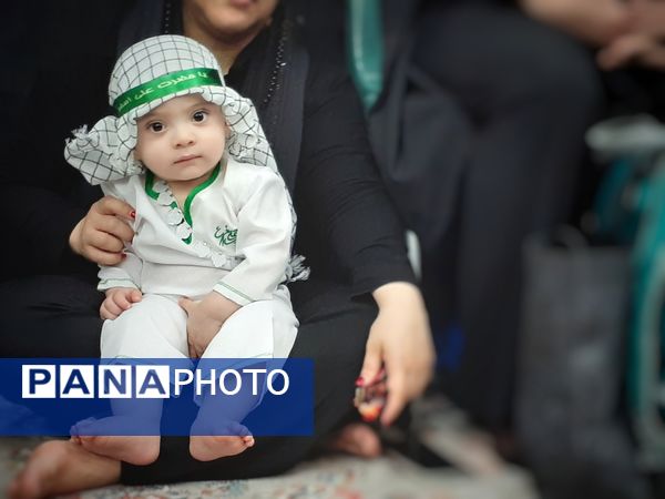 حماسه عشق و وفا در جمع شیر‌خوارگان حسینی