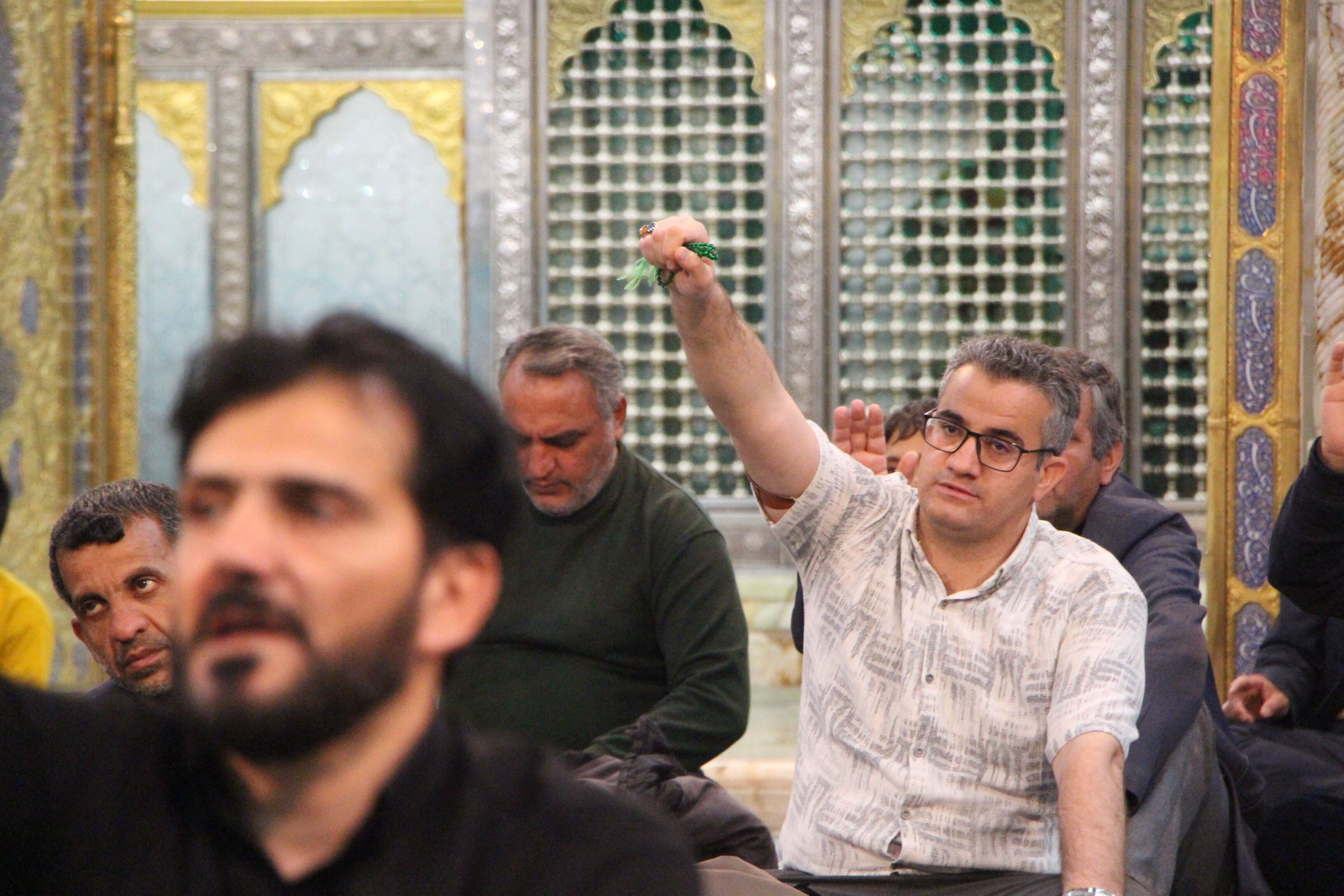 وداع با با ماه مهمانی خدا در امامزاده سید جعفر محمد یزد 