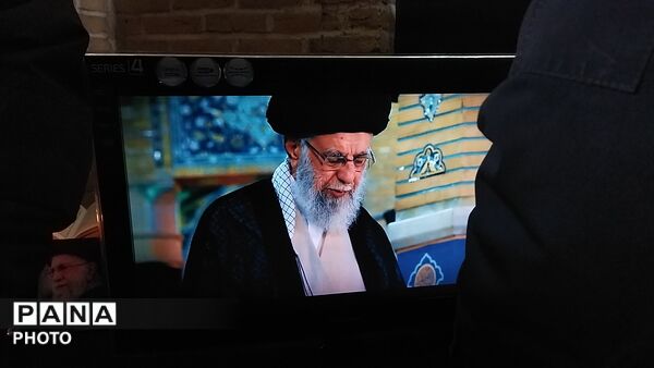 مراسم عزاداری برای شهادت امام خامنه ای در نیشابور 