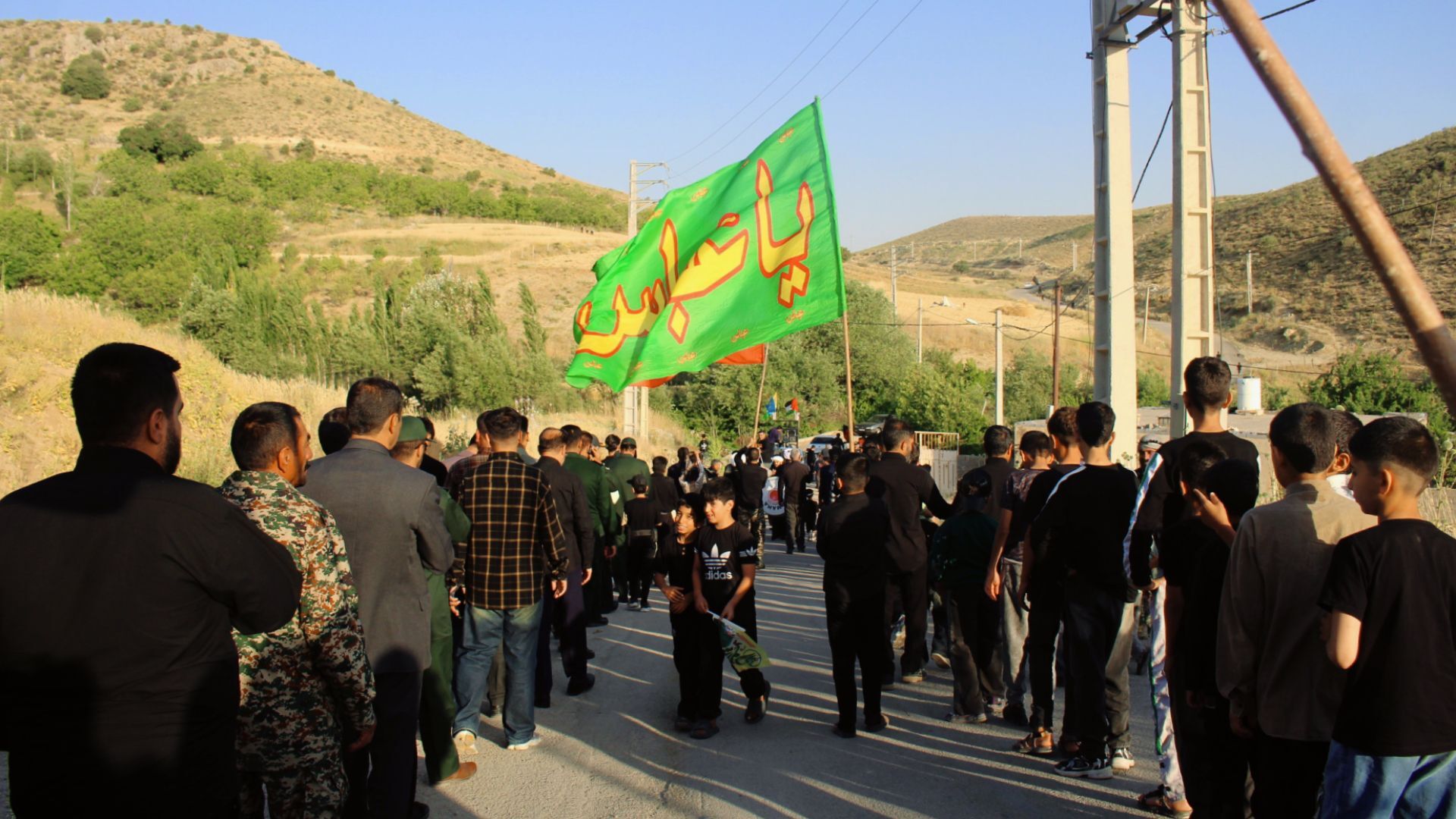 مارگون سیاهپوش تاسوعای حسینی