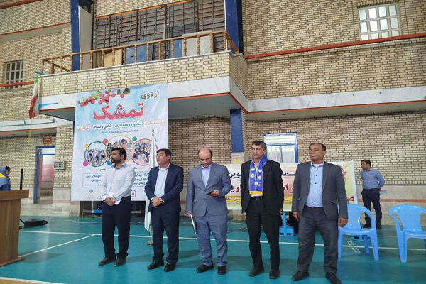 اردوی تمشک دختران شهرستان‌های جنوبی استان بوشهر در کنگان