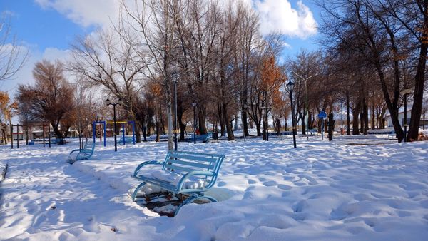 چهره زمستانی شهر فارسان 