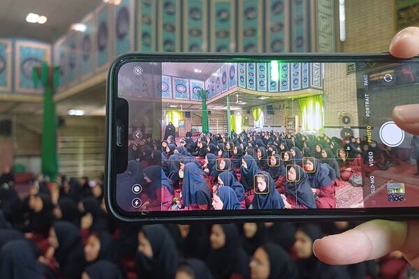 محفل انس با قرآن کریم با حضور پرشور دانش‌آموزان شهر آبسرد شهرستان دماوند