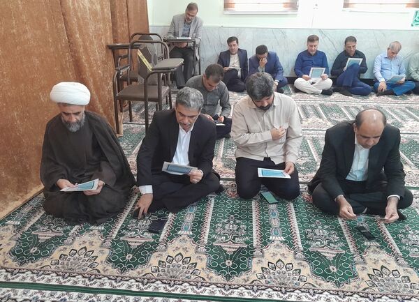 مراسم سالروز ارتحال حضرت امام خمینی رحمت الله علیه در اداره کل آموزش و پرورش استان بوشهر
