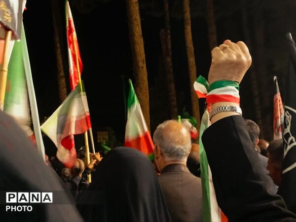 اجتماع مردم خلیل آباد در شب چهل و یکم از شهادت رهبر معظم انقلاب اسلامی