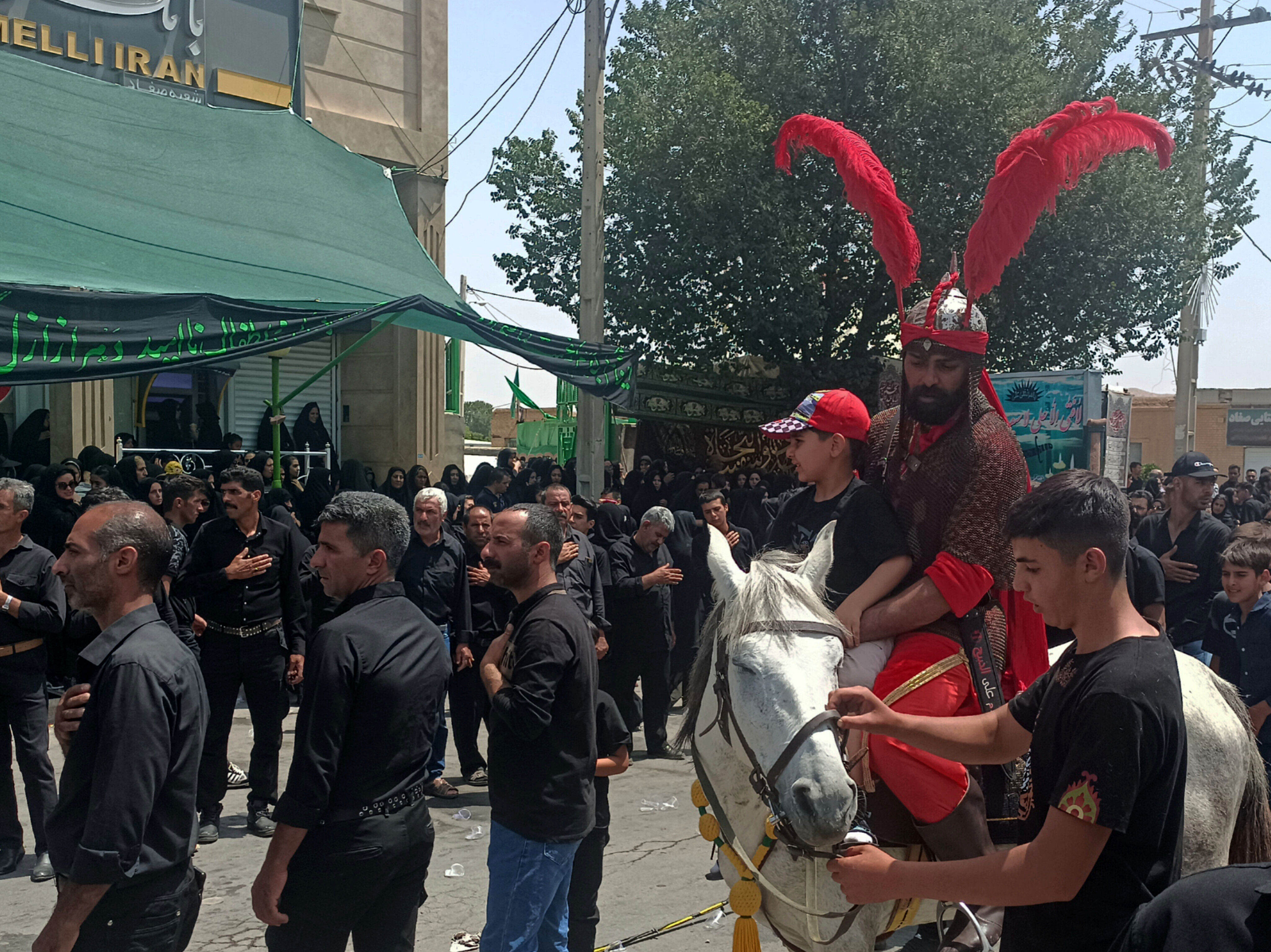 آیین‌های عاشورایی در شهر صغاد