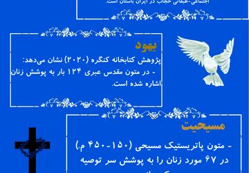 حجاب: گنجینه‌ای به قدمت تاریخ بشر
