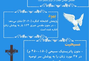 حجاب: گنجینه‌ای به قدمت تاریخ بشر