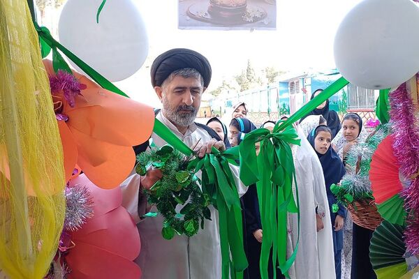 افتتاحیه طرح مصباح الهدی در مدرسه لاله‌های انقلاب شهرستان ورامین