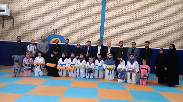 افتتاح سالن ورزشی دبستان دخترانه امام رضا (ع) شهرک فرهنگیان نظرآباد