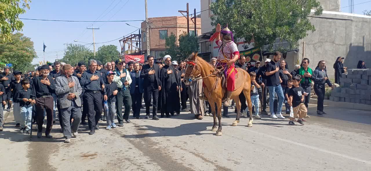 عاشورای حسینی در شهر تیتکانلو